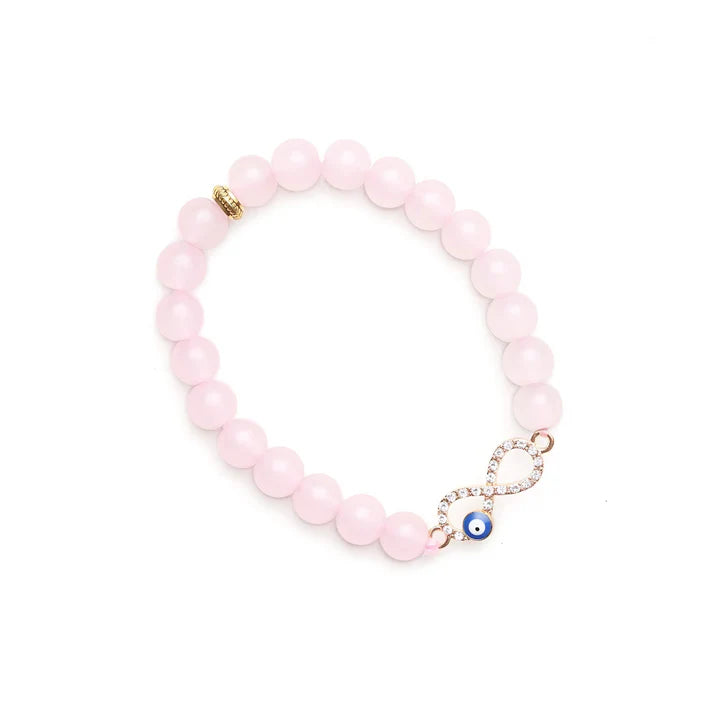 Rose Quartz Crystal Bracelet (Buy 1 Get 1 Free)